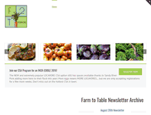 Tablet Screenshot of farm2tableva.com